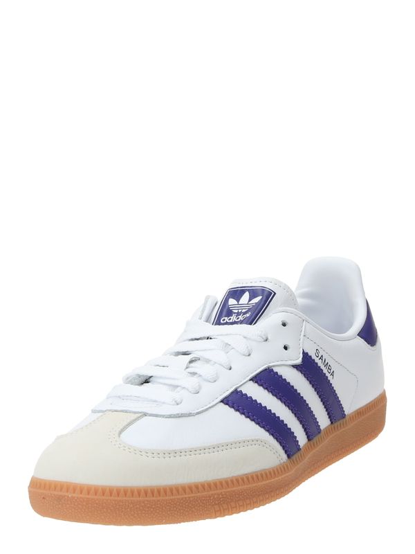 ADIDAS ORIGINALS ADIDAS ORIGINALS Nizke superge 'Samba'  bež / temno liila / bela