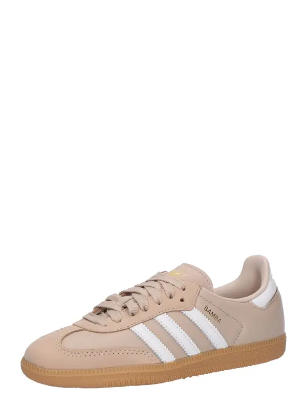 ADIDAS ORIGINALS ADIDAS ORIGINALS Nizke superge 'Samba'  bež / zlata / bela