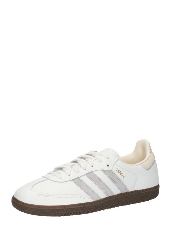 ADIDAS ORIGINALS ADIDAS ORIGINALS Nizke superge 'SAMBA'  ecru / greige / bela