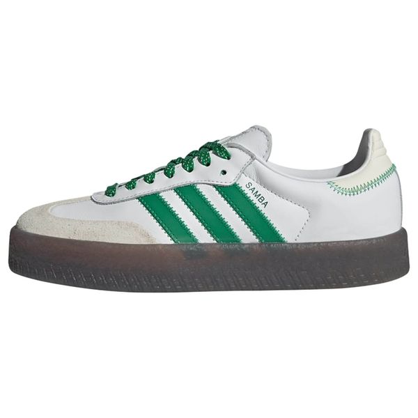 ADIDAS ORIGINALS ADIDAS ORIGINALS Nizke superge 'Samba'  ecru / zelena / bela