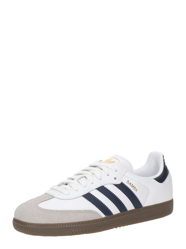 ADIDAS ORIGINALS ADIDAS ORIGINALS Nizke superge 'SAMBA'  marine / svetlo siva / bela