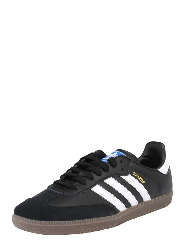 ADIDAS ORIGINALS ADIDAS ORIGINALS Nizke superge 'Samba'  modra / zlata / črna / bela