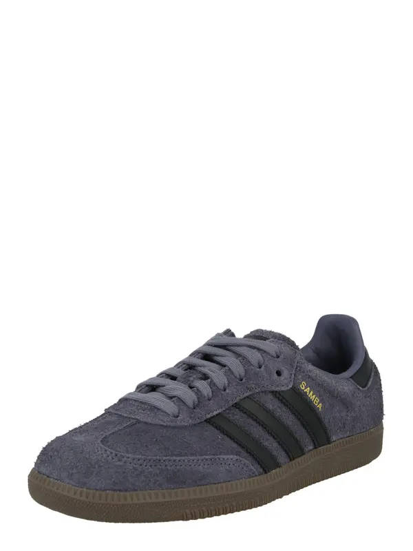 ADIDAS ORIGINALS ADIDAS ORIGINALS Nizke superge 'SAMBA OG'  bazaltno siva / črna