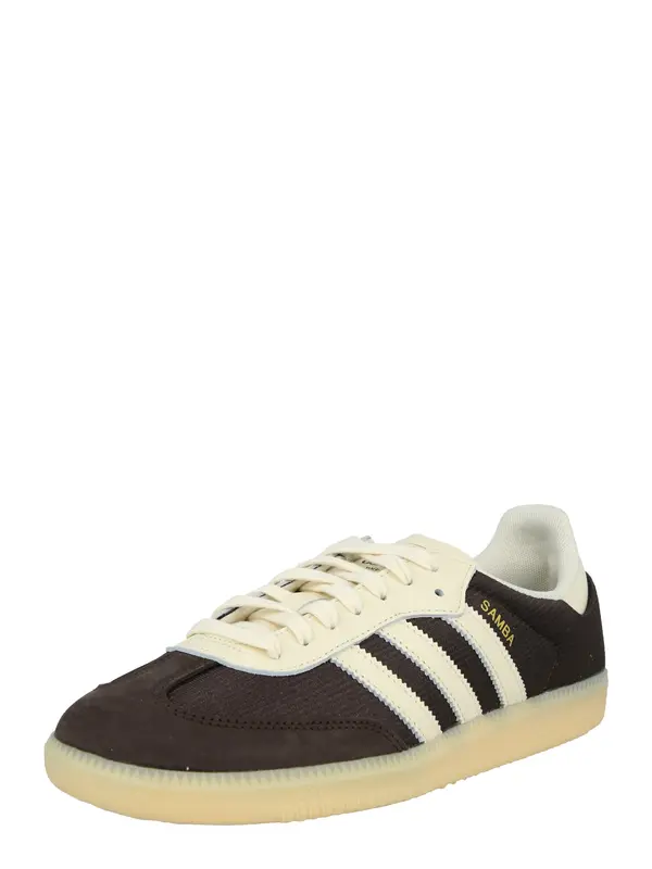 ADIDAS ORIGINALS ADIDAS ORIGINALS Nizke superge 'SAMBA OG'  ecru / rjava
