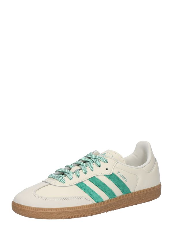 ADIDAS ORIGINALS ADIDAS ORIGINALS Nizke superge 'Samba OG'  smaragd / žad / bela