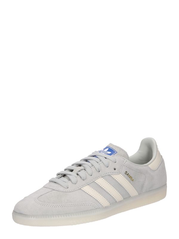 ADIDAS ORIGINALS ADIDAS ORIGINALS Nizke superge 'Samba Og'  srebrna / bela