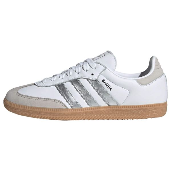 ADIDAS ORIGINALS ADIDAS ORIGINALS Nizke superge 'Samba OG'  svetlo siva / srebrna / bela