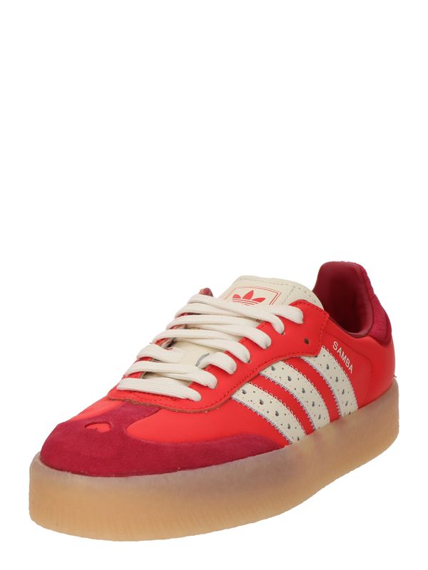 ADIDAS ORIGINALS ADIDAS ORIGINALS Nizke superge 'SAMBA'  rdeča / rubin rdeča / bela