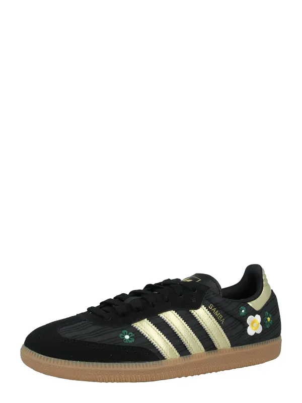 ADIDAS ORIGINALS ADIDAS ORIGINALS Nizke superge 'SAMBA'  rumena / smaragd / črna / bela
