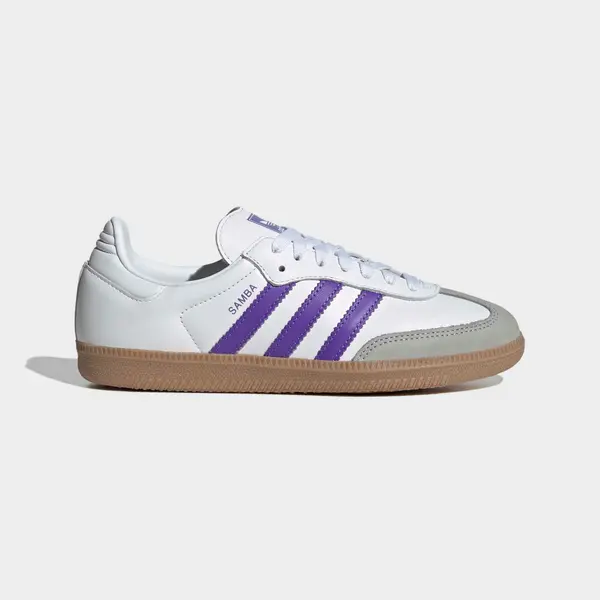 ADIDAS ORIGINALS ADIDAS ORIGINALS Nizke superge 'SAMBA'  siva / lila / bela