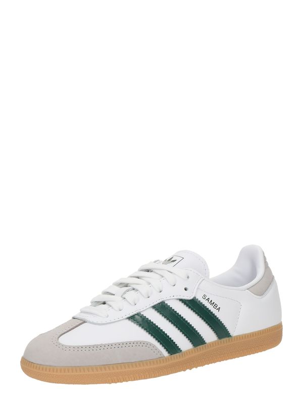 ADIDAS ORIGINALS ADIDAS ORIGINALS Nizke superge 'SAMBA'  siva / zelena / bela