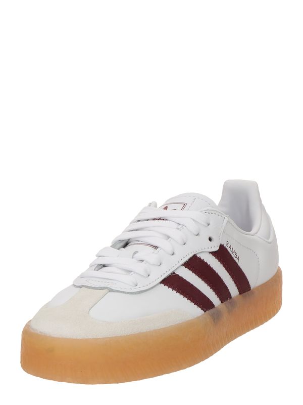 ADIDAS ORIGINALS ADIDAS ORIGINALS Nizke superge 'SAMBAE W'  bež / burgund / bela