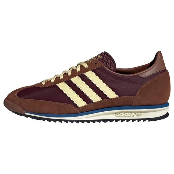 ADIDAS ORIGINALS ADIDAS ORIGINALS Nizke superge 'SL 72'  kremna / encijan / kostanj rjava / temno rjava