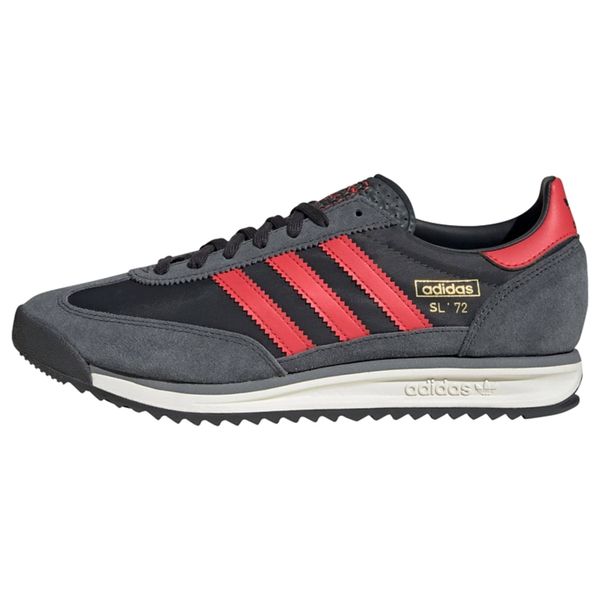 ADIDAS ORIGINALS ADIDAS ORIGINALS Nizke superge 'SL 72 RS'  bazaltno siva / rdeča / črna