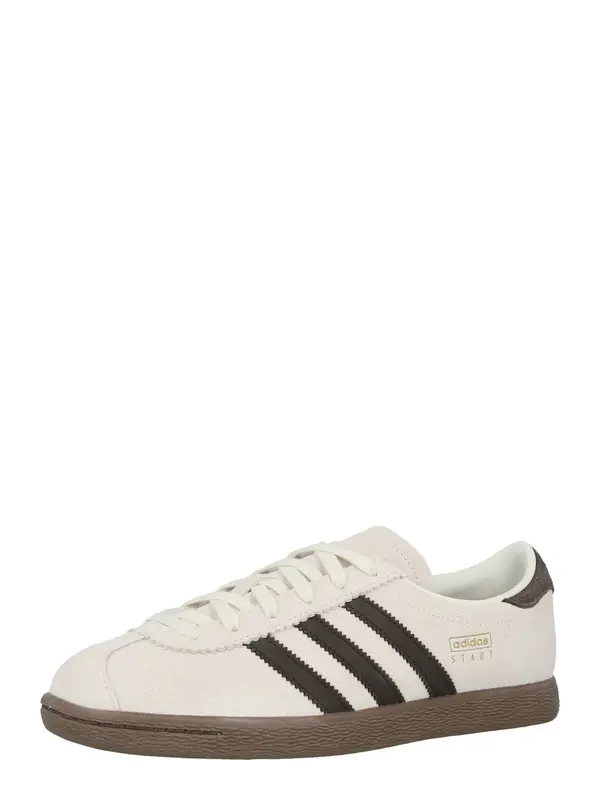 ADIDAS ORIGINALS ADIDAS ORIGINALS Nizke superge 'STADT'  temno rjava / bela