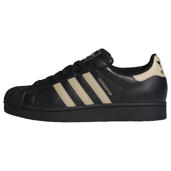 ADIDAS ORIGINALS ADIDAS ORIGINALS Nizke superge 'Superstar II'  bež / črna