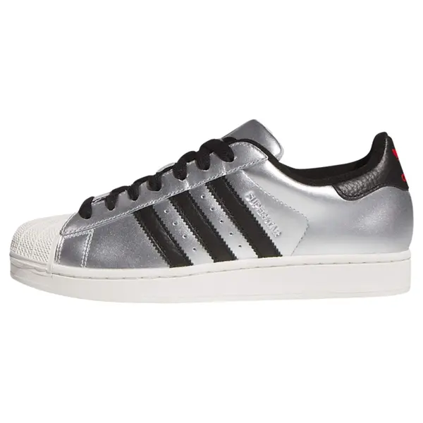ADIDAS ORIGINALS ADIDAS ORIGINALS Nizke superge 'Superstar II'  črna / srebrna