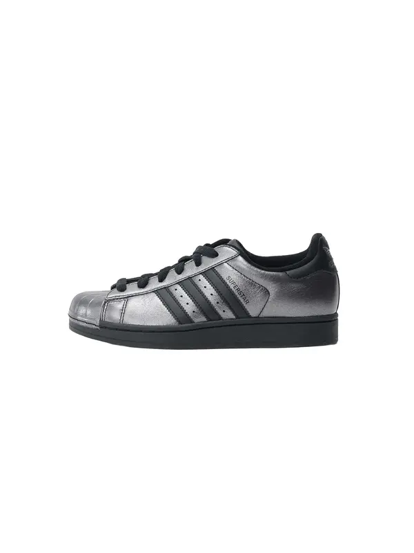 ADIDAS ORIGINALS ADIDAS ORIGINALS Nizke superge 'SUPERSTAR II'  črna / srebrna