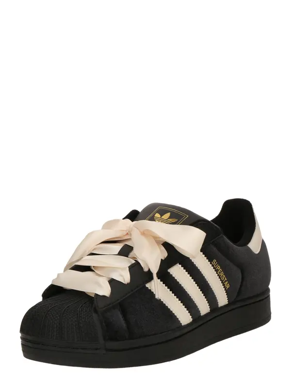 ADIDAS ORIGINALS ADIDAS ORIGINALS Nizke superge 'SUPERSTAR II'  ecru / črna
