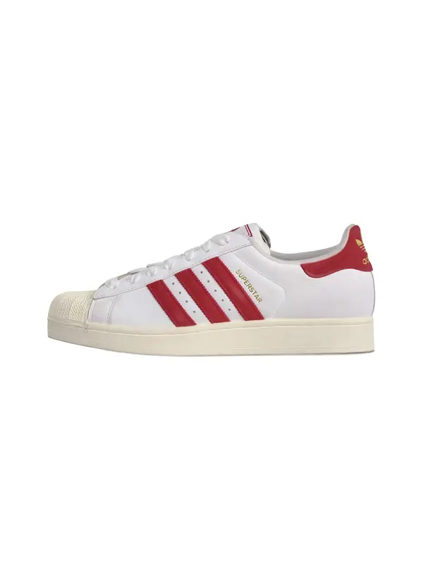 ADIDAS ORIGINALS ADIDAS ORIGINALS Nizke superge 'Superstar II'  krvavo rdeča / bela