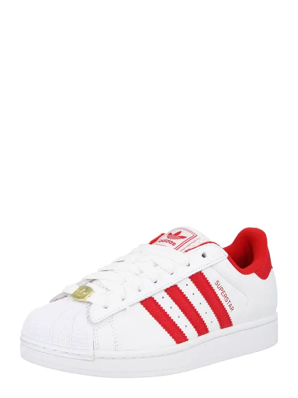 ADIDAS ORIGINALS ADIDAS ORIGINALS Nizke superge 'SUPERSTAR II'  rdeča / bela