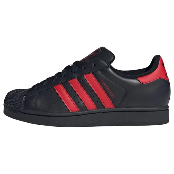 ADIDAS ORIGINALS ADIDAS ORIGINALS Nizke superge 'Superstar II'  rdeča / črna