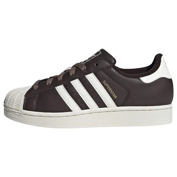 ADIDAS ORIGINALS ADIDAS ORIGINALS Nizke superge 'Superstar II'  temno rjava / zlata / bela