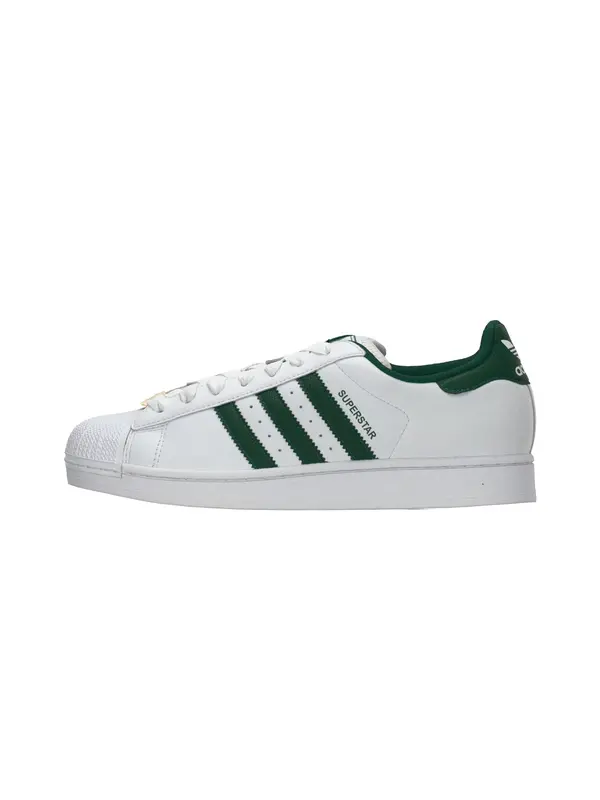 ADIDAS ORIGINALS ADIDAS ORIGINALS Nizke superge 'SUPERSTAR II'  temno zelena / bela