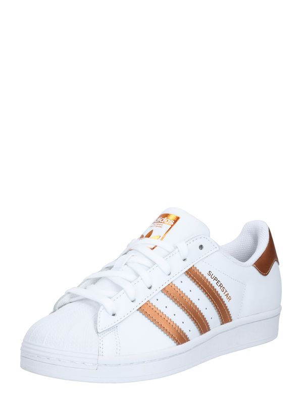 ADIDAS ORIGINALS ADIDAS ORIGINALS Nizke superge 'Superstar'  zlata / bela