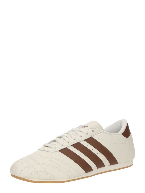 ADIDAS ORIGINALS ADIDAS ORIGINALS Nizke superge 'TAEKWONDO'  rjava / bela