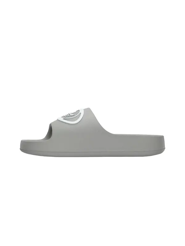 ADIDAS ORIGINALS ADIDAS ORIGINALS Nizki natikači 'Adilette 00s'  siva / bela