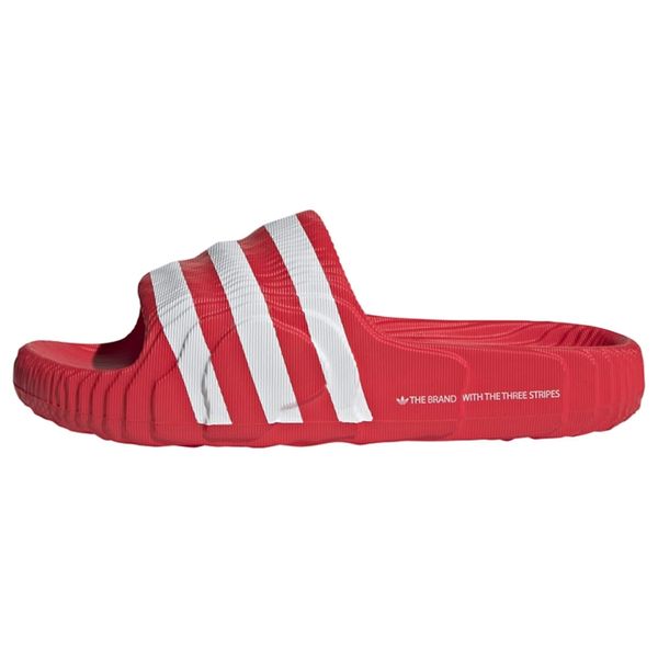 ADIDAS ORIGINALS ADIDAS ORIGINALS Nizki natikači 'Adilette 22'  rdeča / bela