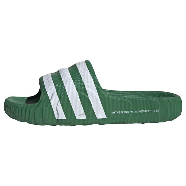 ADIDAS ORIGINALS ADIDAS ORIGINALS Nizki natikači 'Adilette 22'  zelena / bela