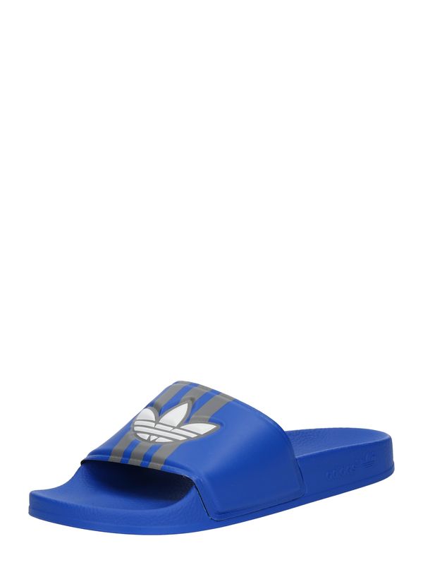 ADIDAS ORIGINALS ADIDAS ORIGINALS Nizki natikači 'Adilette'  kobalt modra / grafit / bela