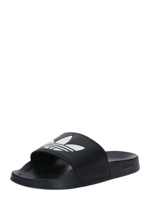 ADIDAS ORIGINALS ADIDAS ORIGINALS Nizki natikači 'Adilette Lite'  črna / bela