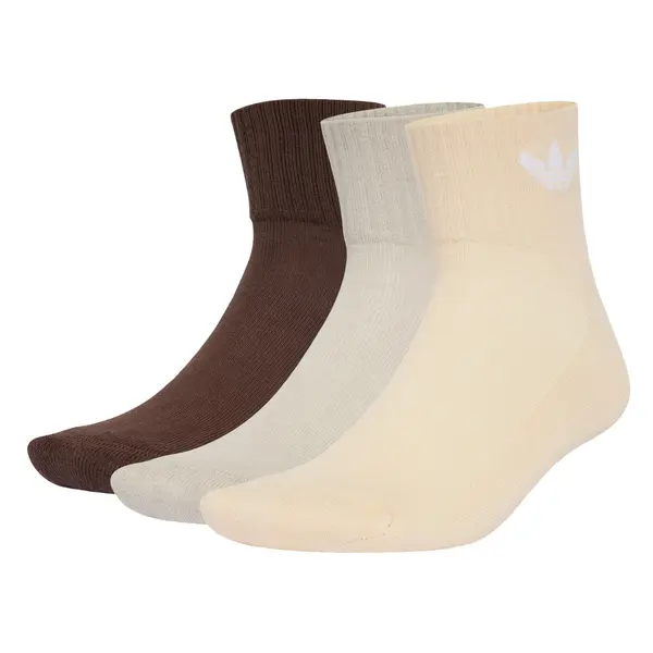 ADIDAS ORIGINALS ADIDAS ORIGINALS Nogavice 'Mid Ankle 6 Pairs'  bež / pesek / temno rjava / bela