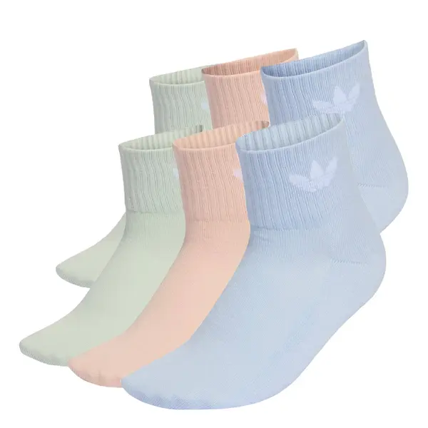 ADIDAS ORIGINALS ADIDAS ORIGINALS Nogavice 'Mid Ankle 6 Pairs'  pastelno modra / meta / roza