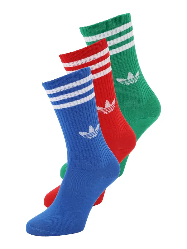 ADIDAS ORIGINALS ADIDAS ORIGINALS Nogavice  mornarska / svetlo zelena / živo rdeča / bela