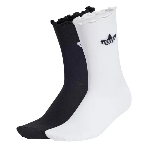 ADIDAS ORIGINALS ADIDAS ORIGINALS Nogavice 'Ruffle'  črna / bela