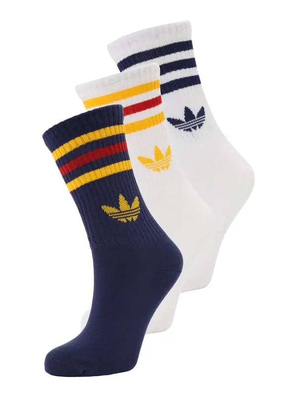 ADIDAS ORIGINALS ADIDAS ORIGINALS Nogavice  temno modra / rumena / rdeča / bela
