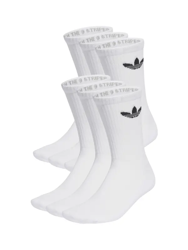 ADIDAS ORIGINALS ADIDAS ORIGINALS Nogavice 'Trefoil Cushion'  črna / bela