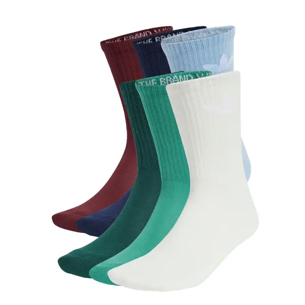 ADIDAS ORIGINALS ADIDAS ORIGINALS Nogavice 'Trefoil Cushion'  svetlo modra / temno zelena / vinsko rdeča / bela