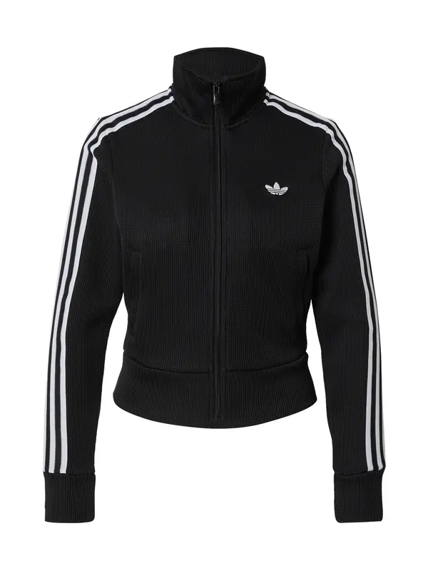 ADIDAS ORIGINALS ADIDAS ORIGINALS Pletena jopa 'Firebird Adicolor'  črna / bela