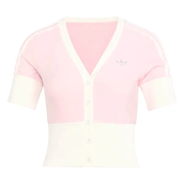 ADIDAS ORIGINALS ADIDAS ORIGINALS Pletena jopa  roza / bela