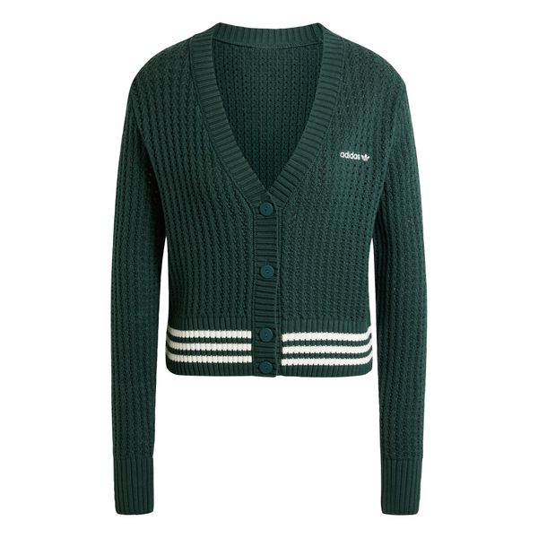 ADIDAS ORIGINALS ADIDAS ORIGINALS Pletena jopa  zelena / bela