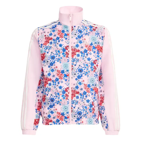 ADIDAS ORIGINALS ADIDAS ORIGINALS Prehodna jakna 'Adidas Originals x Liberty London'  kraljevo modra / svetlo modra / roza / ognjeno rdeča