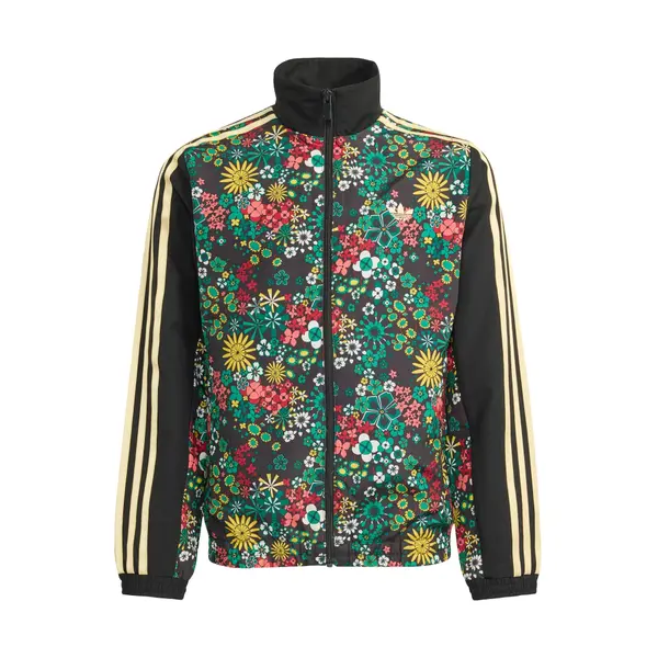ADIDAS ORIGINALS ADIDAS ORIGINALS Prehodna jakna 'Adidas Originals x Liberty London'  rumena / travnato zelena / črna / bela