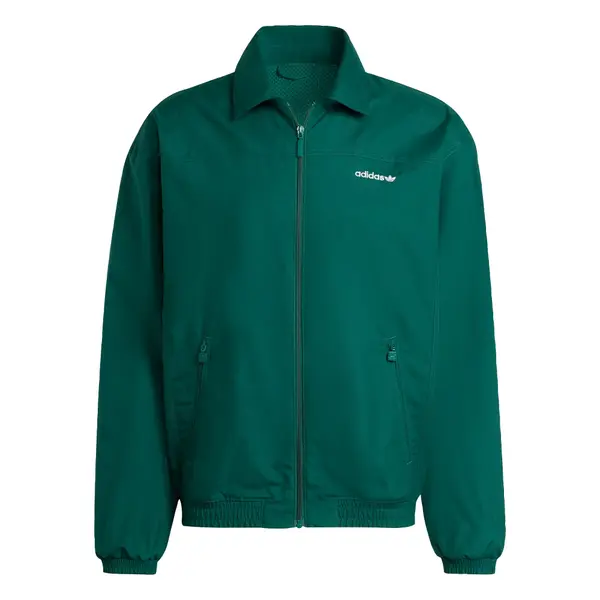 ADIDAS ORIGINALS ADIDAS ORIGINALS Prehodna jakna 'Brushed Woven Track'  smaragd