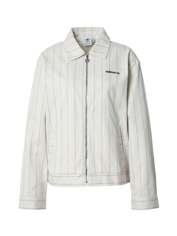 ADIDAS ORIGINALS ADIDAS ORIGINALS Prehodna jakna  črna / bela