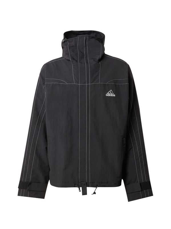 ADIDAS ORIGINALS ADIDAS ORIGINALS Prehodna jakna 'CUTLINE'  siva / črna / bela